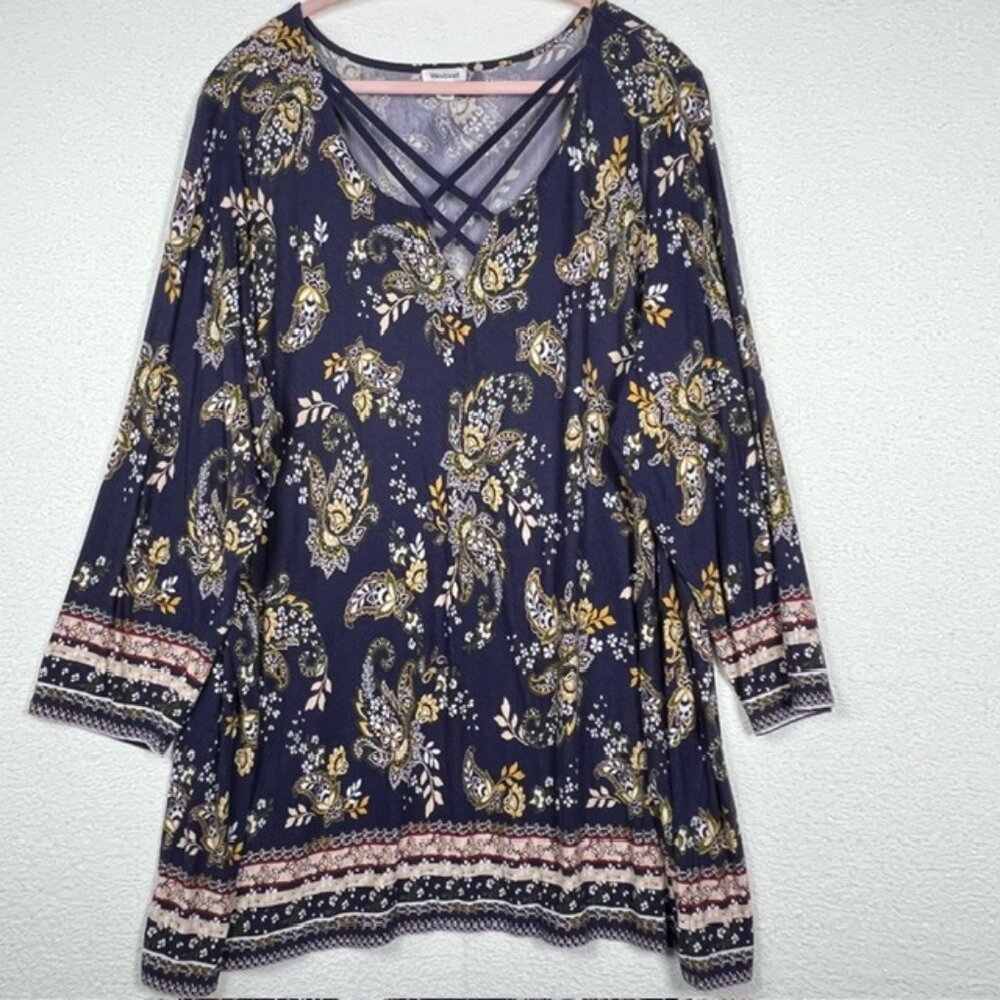 Westport Womens Plus Size Tunic 3X
